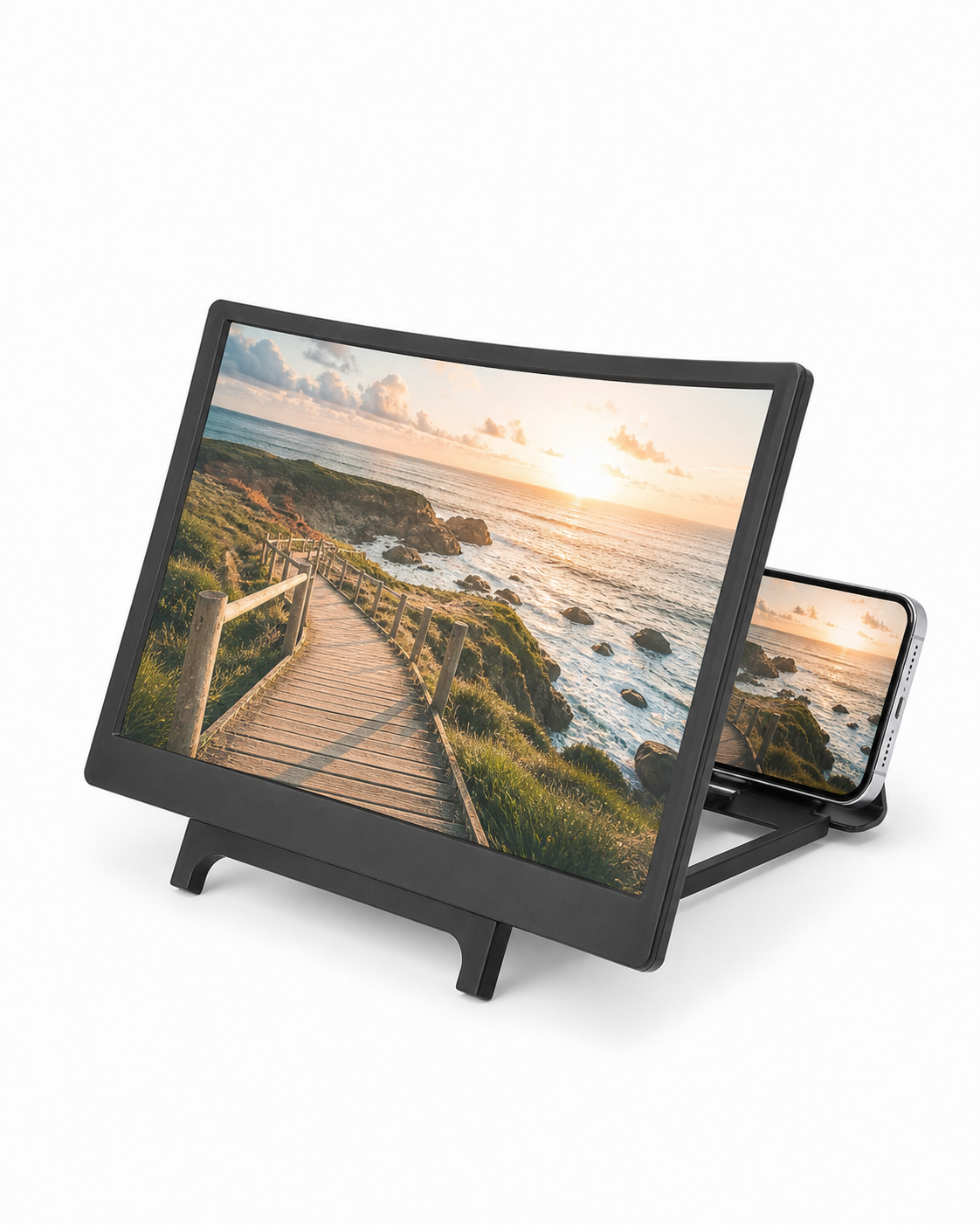 Phone Screen Magnifier L6 Wide Curved Screen in Super Premium Quality