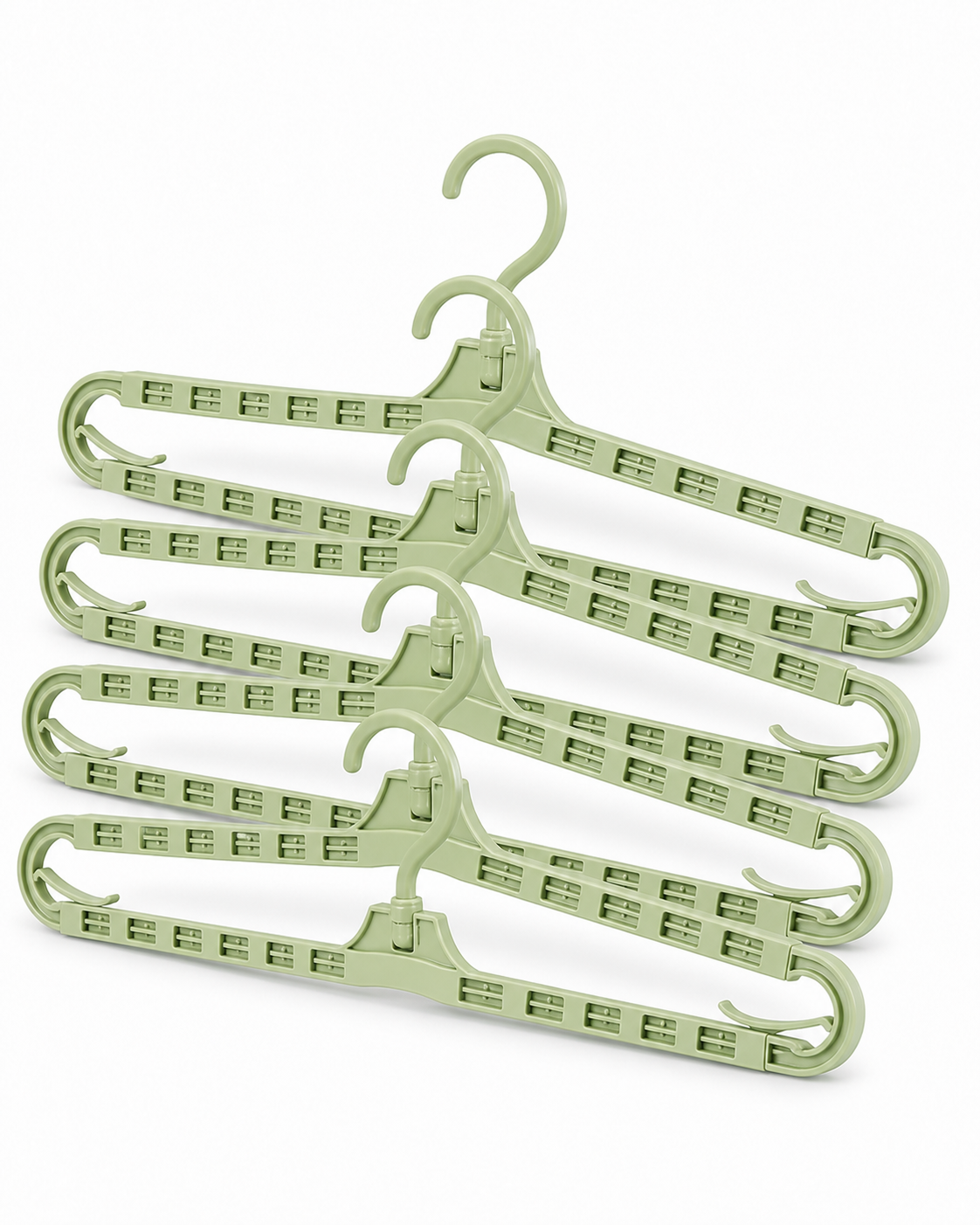 Buy 1 Get 4 Free Hanger Fleixible Retractable Closet Organizer and Drying Rack 5 Pcs Rs 999
