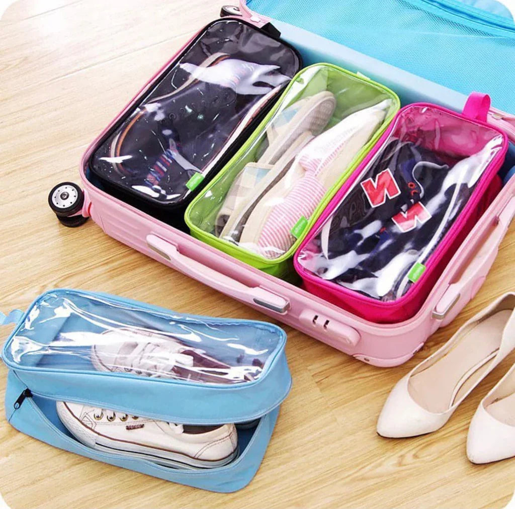 Dustproof Travel Shoe Storage Bags 3Pcs