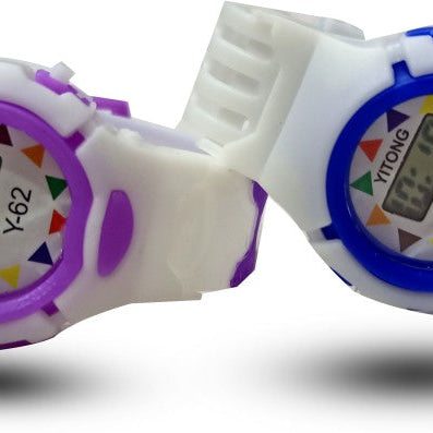 (Pack of 3) Fancy Yitong Y 302 Kids Plastic Digital Watch For Children