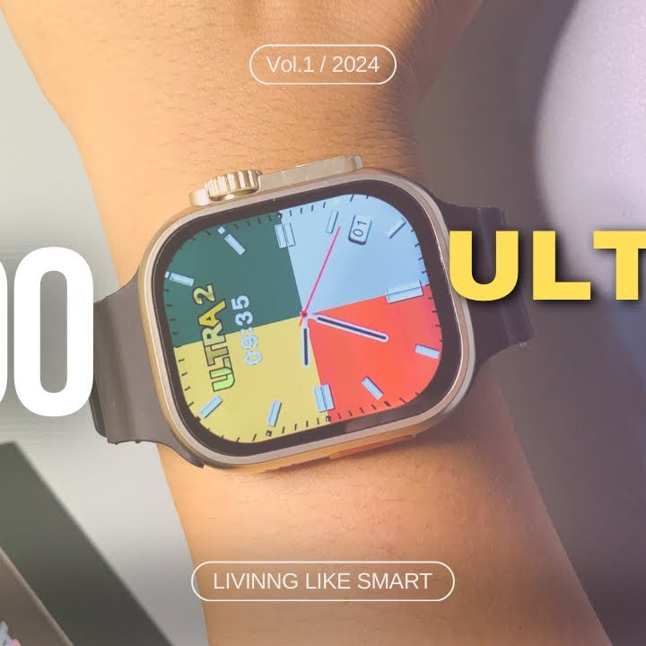 T900 Ultra2 Upgraded Model Smart Watch with Charger 2.20 Infinite Display 49mm For Men and Women