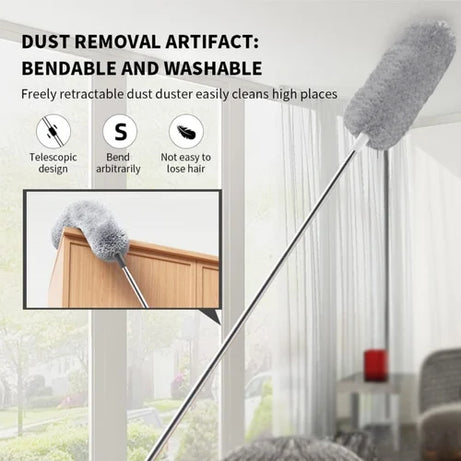 Microfiber Dusting Brush 100 Inches Adjustable