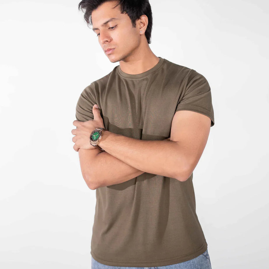 Olive Basic T-Shirt