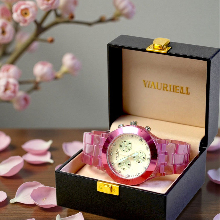 CrystalClear Acrylic Watch – Premium Unisex Edition