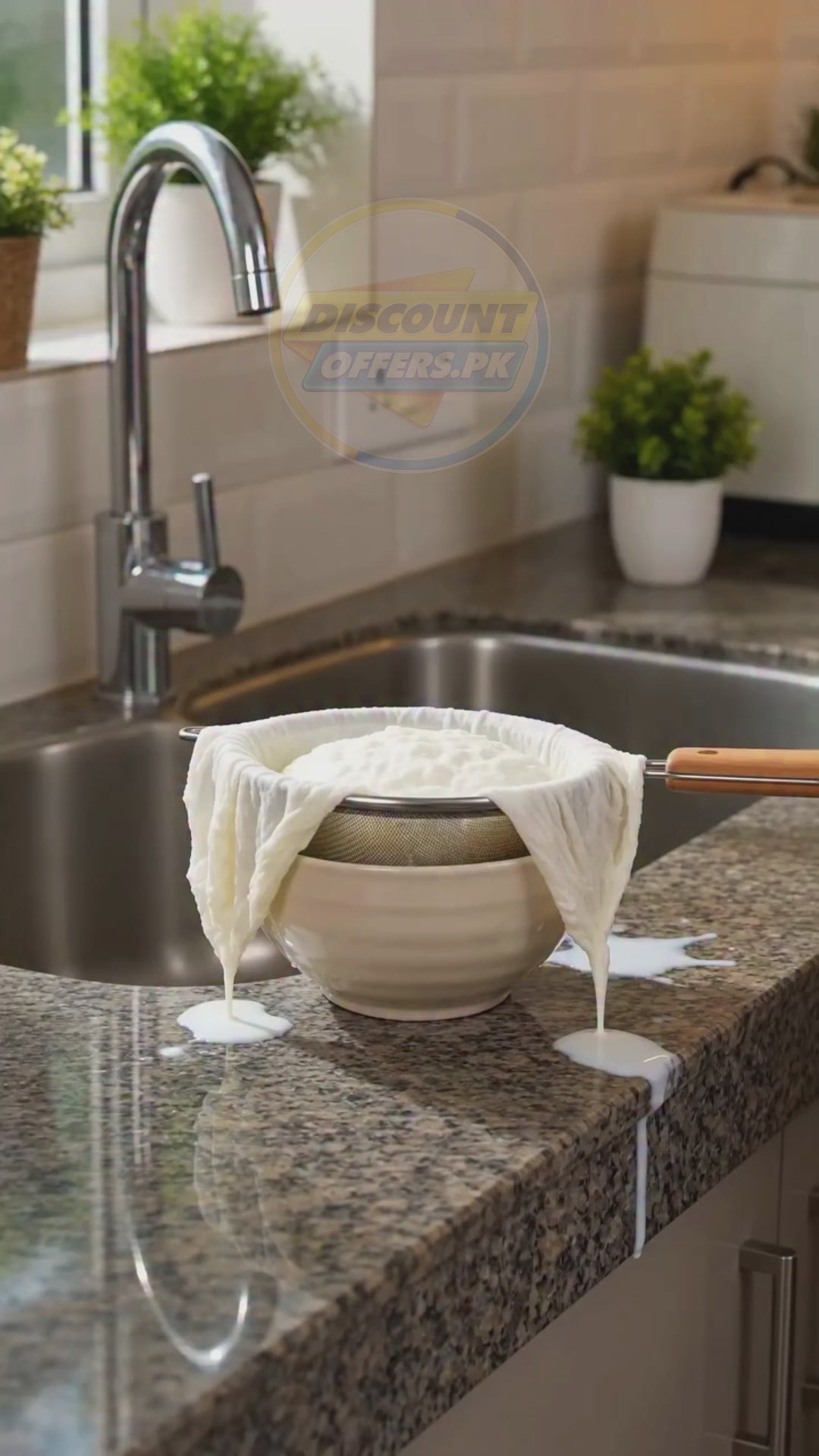 Greek Yogurt Maker & Fine Mesh Strainer