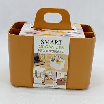 Multi Purpose Plastic Versatile Smart Storage Holder Organizer Box with 2 Partitions For Home and Outdoor Use