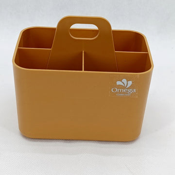 Multi Purpose Plastic Versatile Smart Storage Holder Organizer Box with 2 Partitions For Home and Outdoor Use