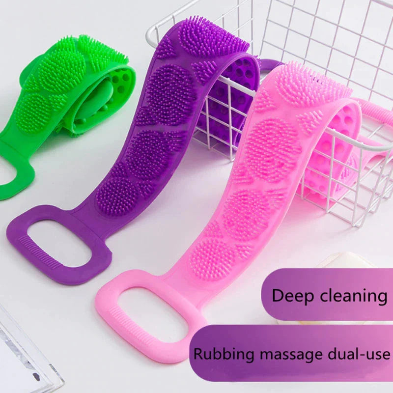 Premium Quality Silicon Double Sided Bath Scrubber Belt