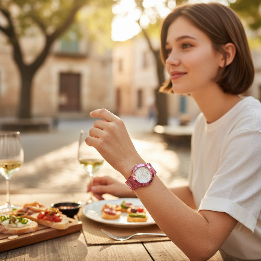 CrystalClear Acrylic Watch – Premium Unisex Edition