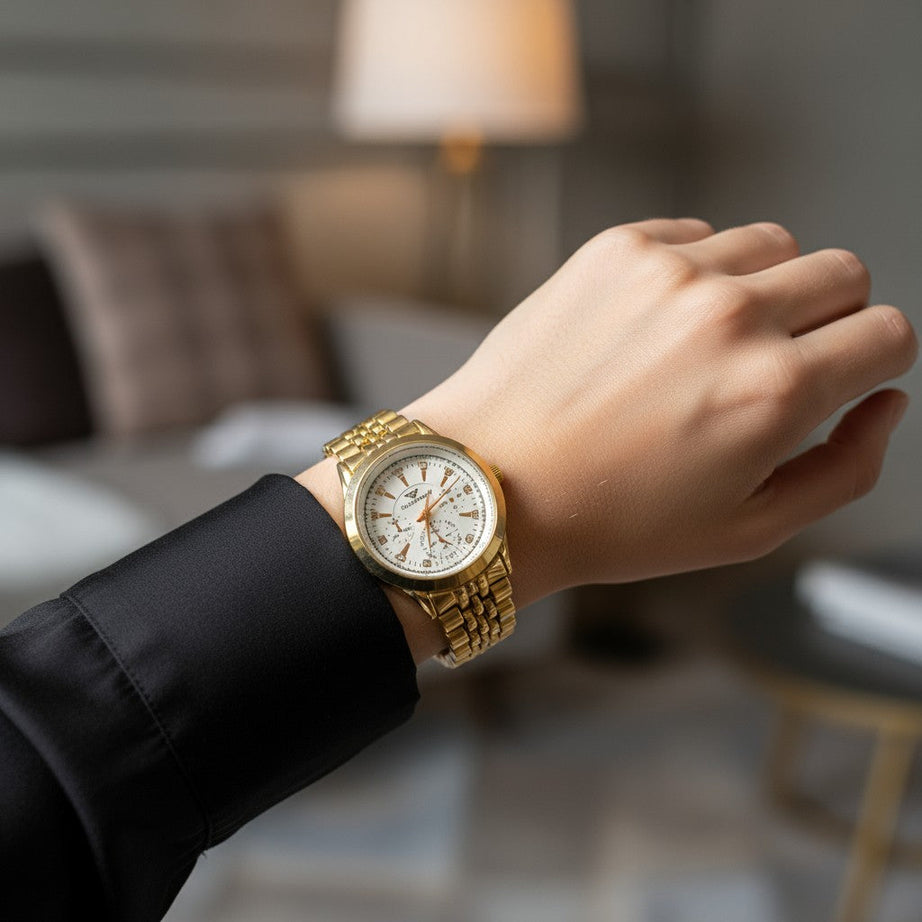 Gold NovaBond Couple Watches