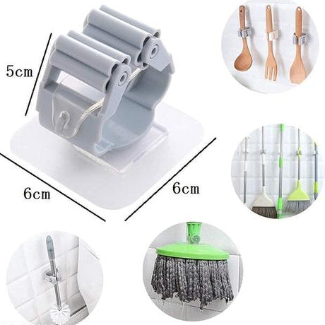 Anti-Slip Mop/Broom Holder Multipurpose (1 Pc)